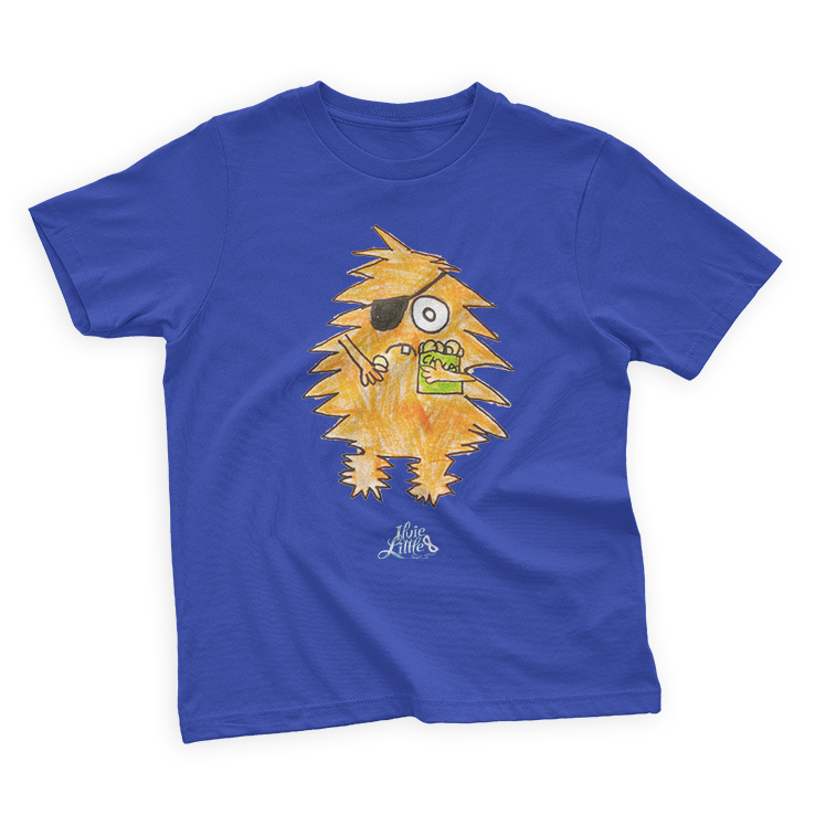 ILVIE LITTLE - MONSTER SHIRT BERTHA - Königsblau / 98/104 (2