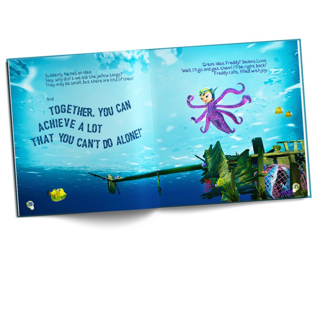 LUNA OCTOPUS - SHARKY'S ADVENTURESOME RESCUE