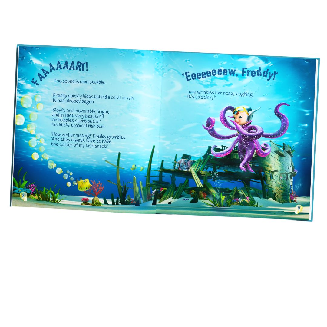 LUNA OCTOPUS - SHARKY'S ADVENTURESOME RESCUE