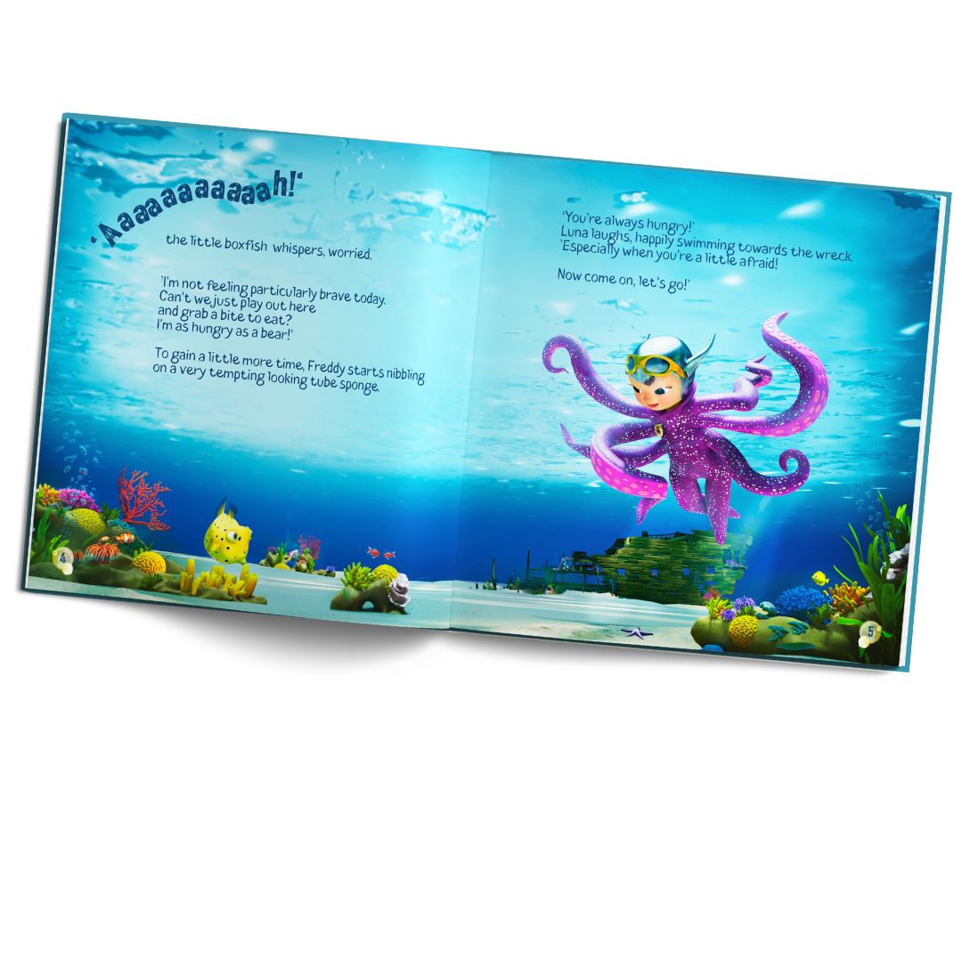 LUNA OCTOPUS - SHARKY'S ADVENTURESOME RESCUE