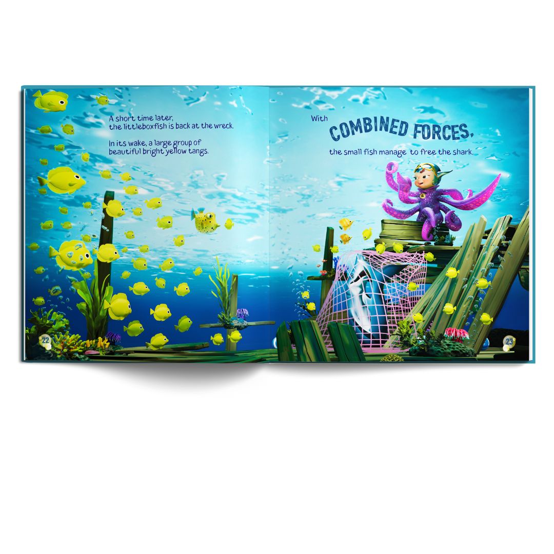 LUNA OCTOPUS - SHARKY'S ADVENTURESOME RESCUE