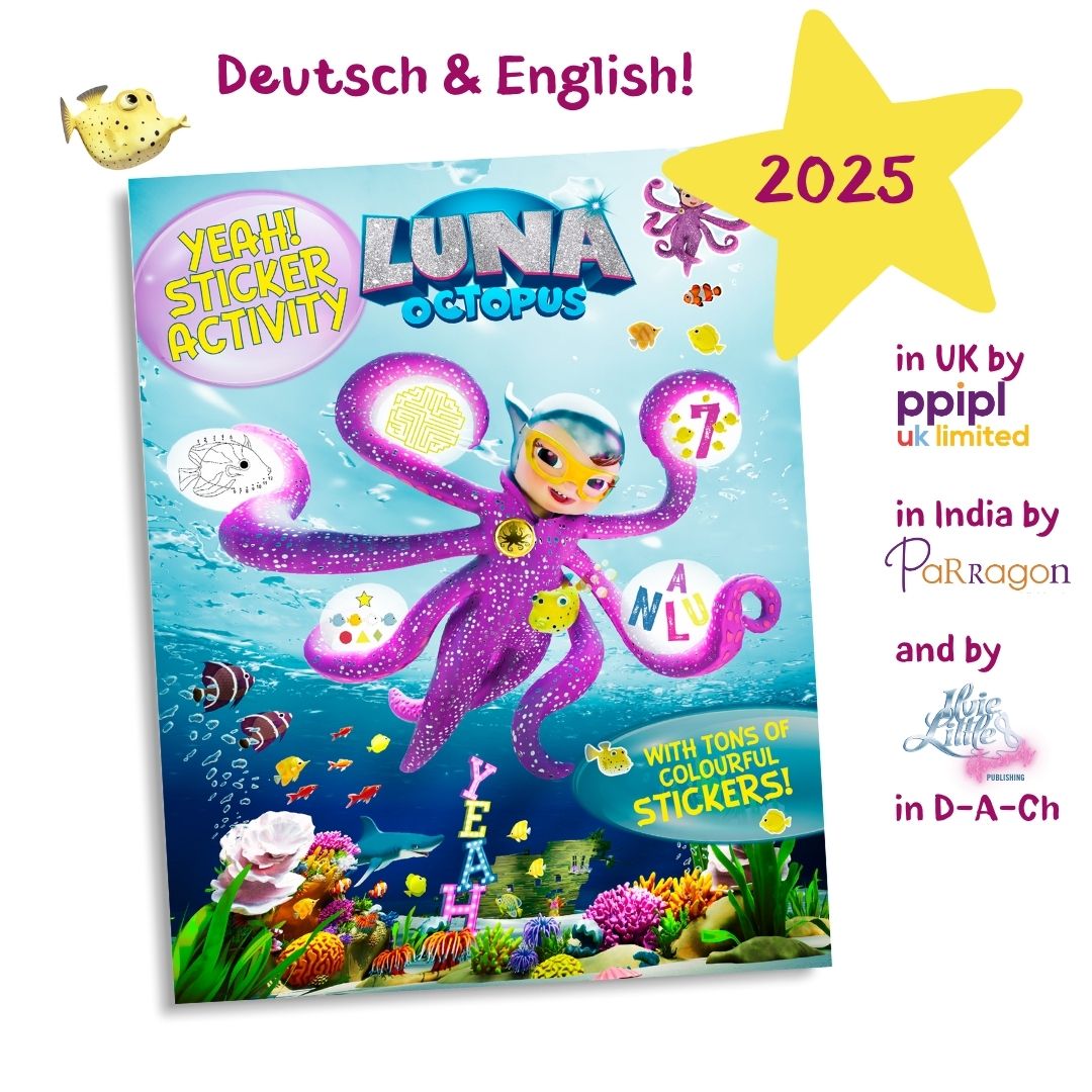 LUNA OCTOPUS - STICKER ACTIVITY BOOK