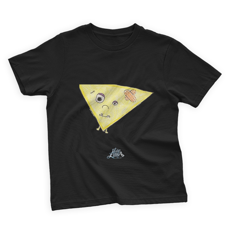 ILVIE LITTLE - MONSTER SHIRT CHEESIE - Schwarz / 98/104 (2