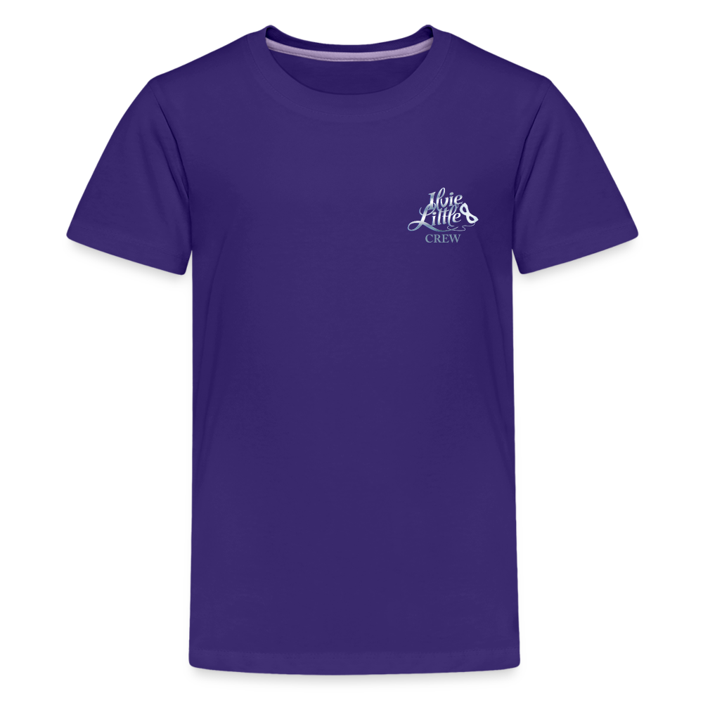 ILVIE LITTLE CREW T-Shirt (Teenager) - purple