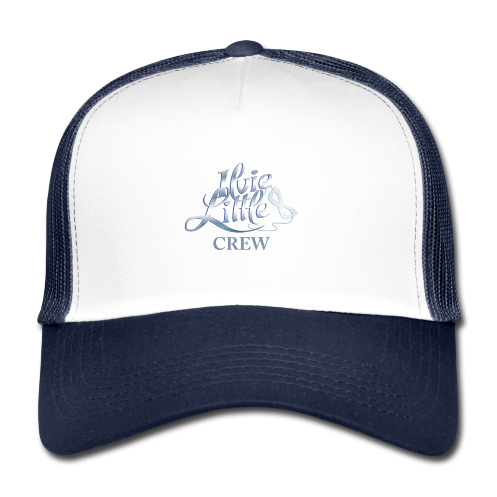 ILVIE LITTLE CREW Cap - white/navy - Trucker Cap |