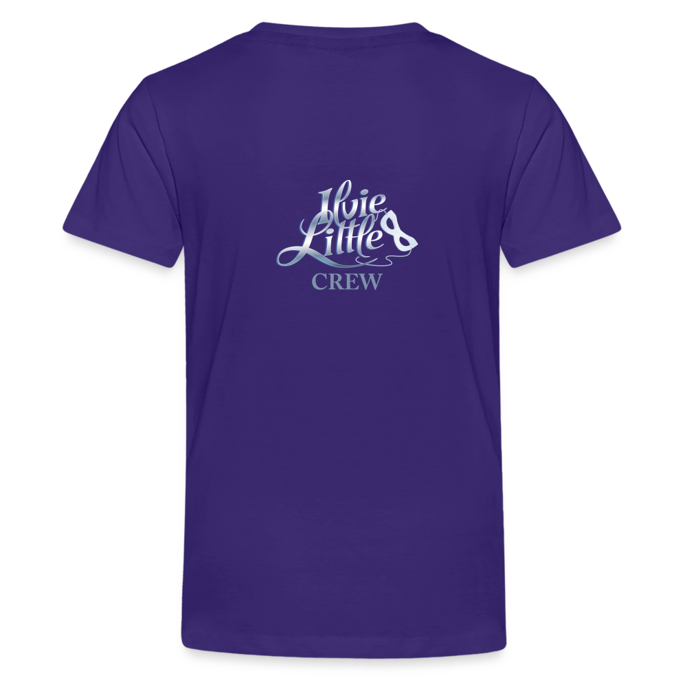 ILVIE LITTLE CREW T-Shirt (Teenager) - purple