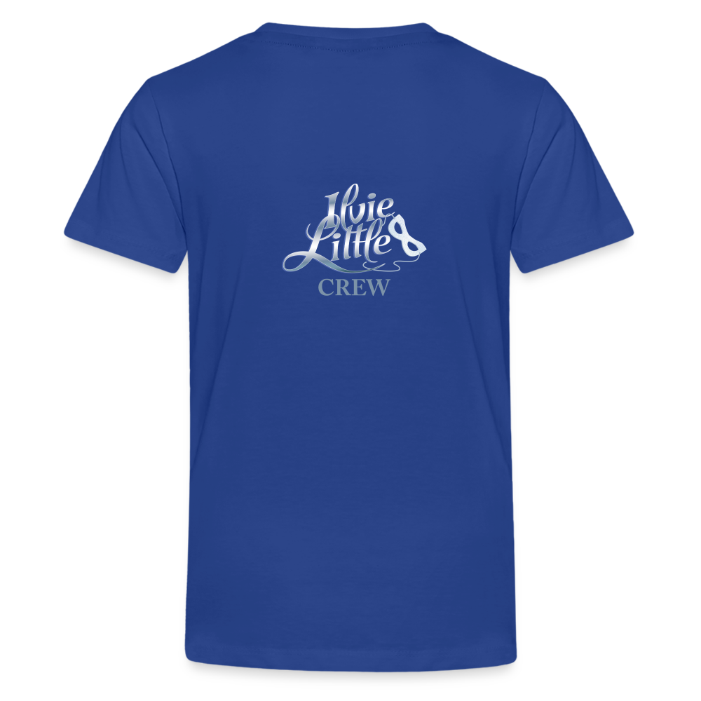 ILVIE LITTLE CREW T-Shirt (Teenager) - royal blue