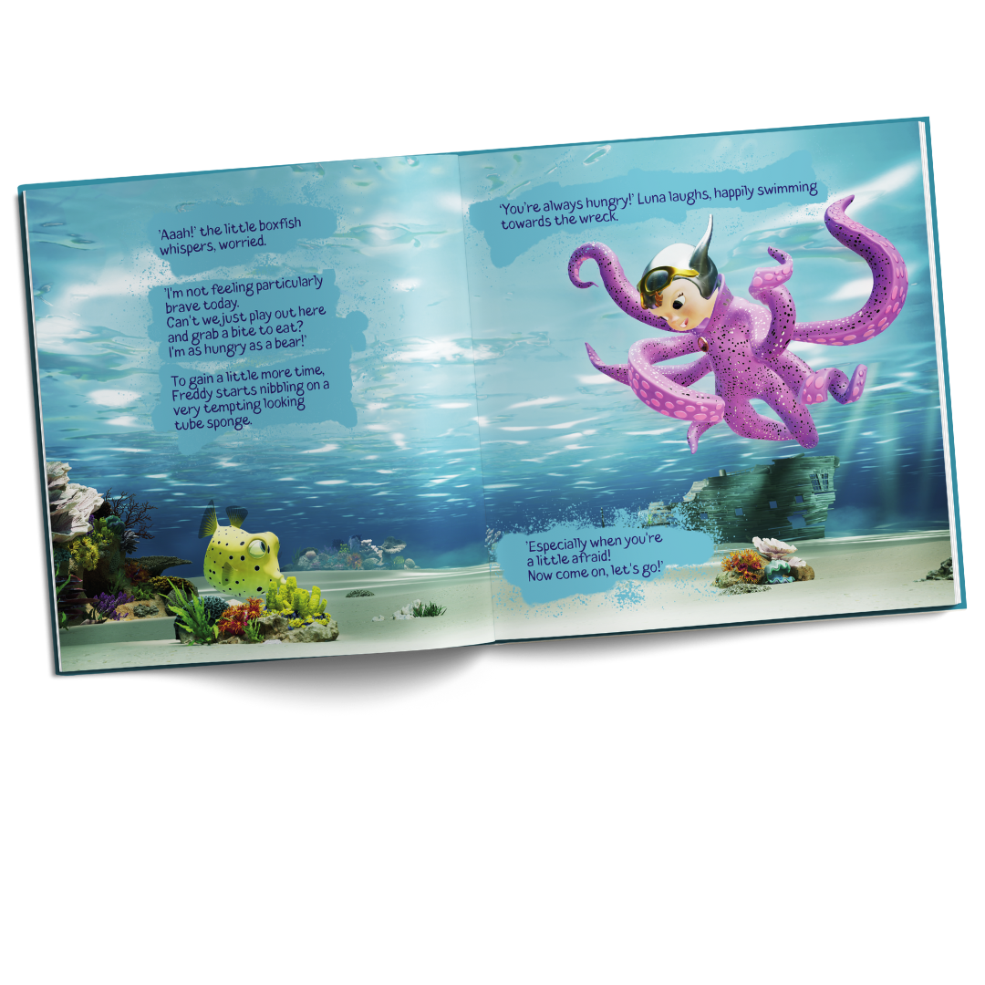 LUNA OCTOPUS - SHARKY'S ADVENTURESOME RESCUE