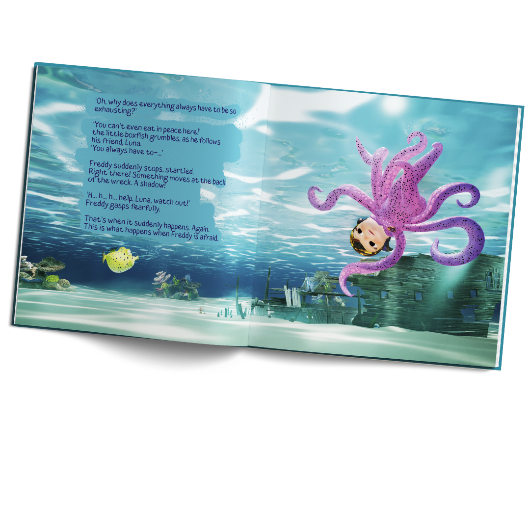 LUNA OCTOPUS - SHARKY'S ADVENTURESOME RESCUE