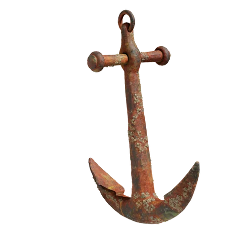 Ship anchor from the world of Ilvie Little