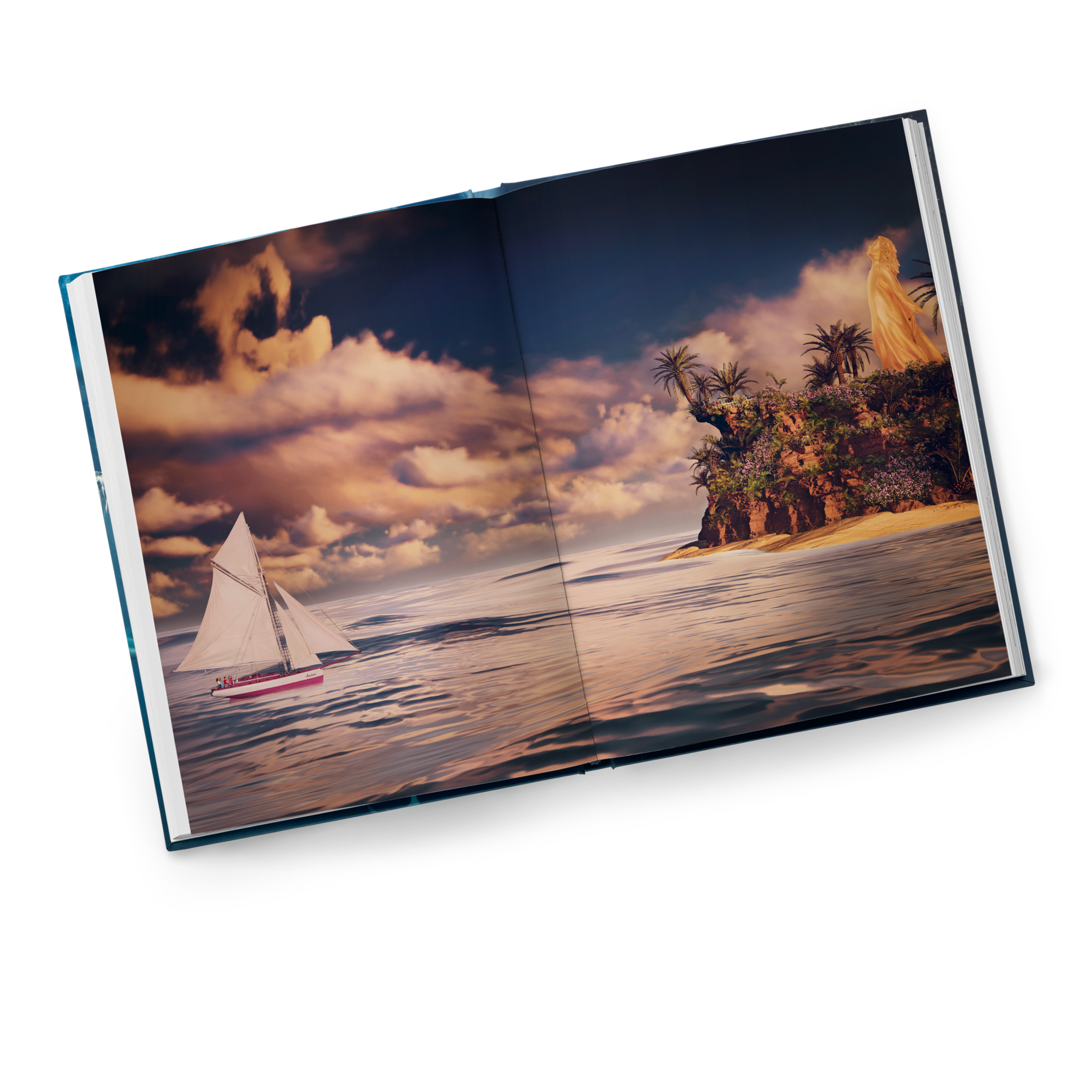 Inside pages of Ilvie Little und die geheimnisvolle Schat