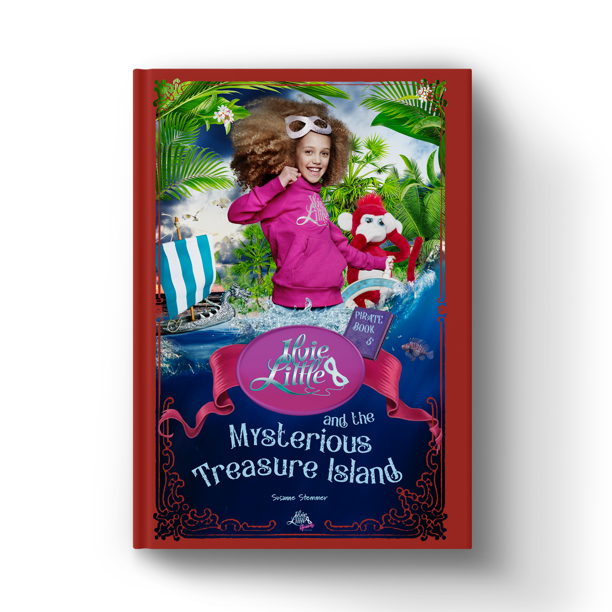 Ilvie Little and the Mysterious Treasure Island Pirate Book 5 cover