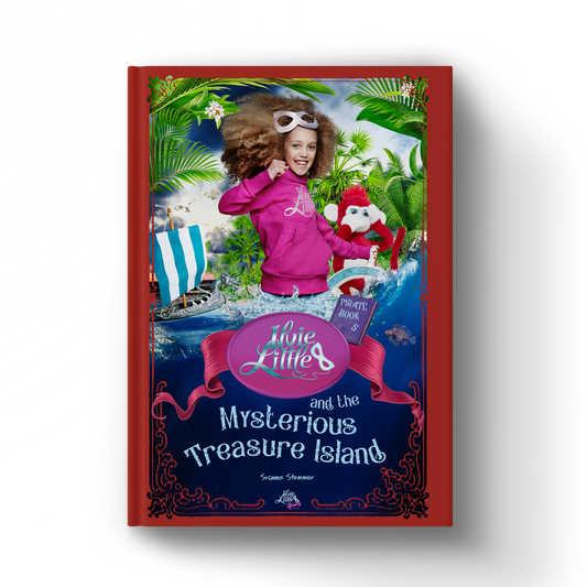Ilvie Little and the Mysterious Treasure Island Pirate Book 5 cover
