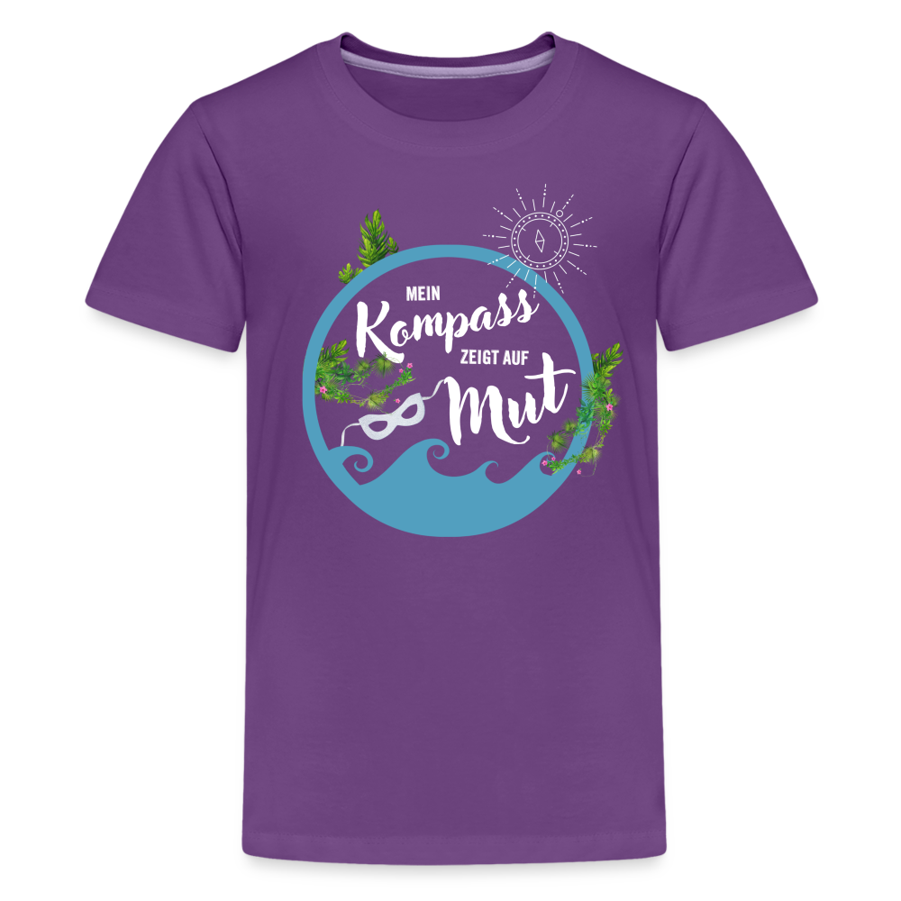 Teenager Premium T-Shirt - purple