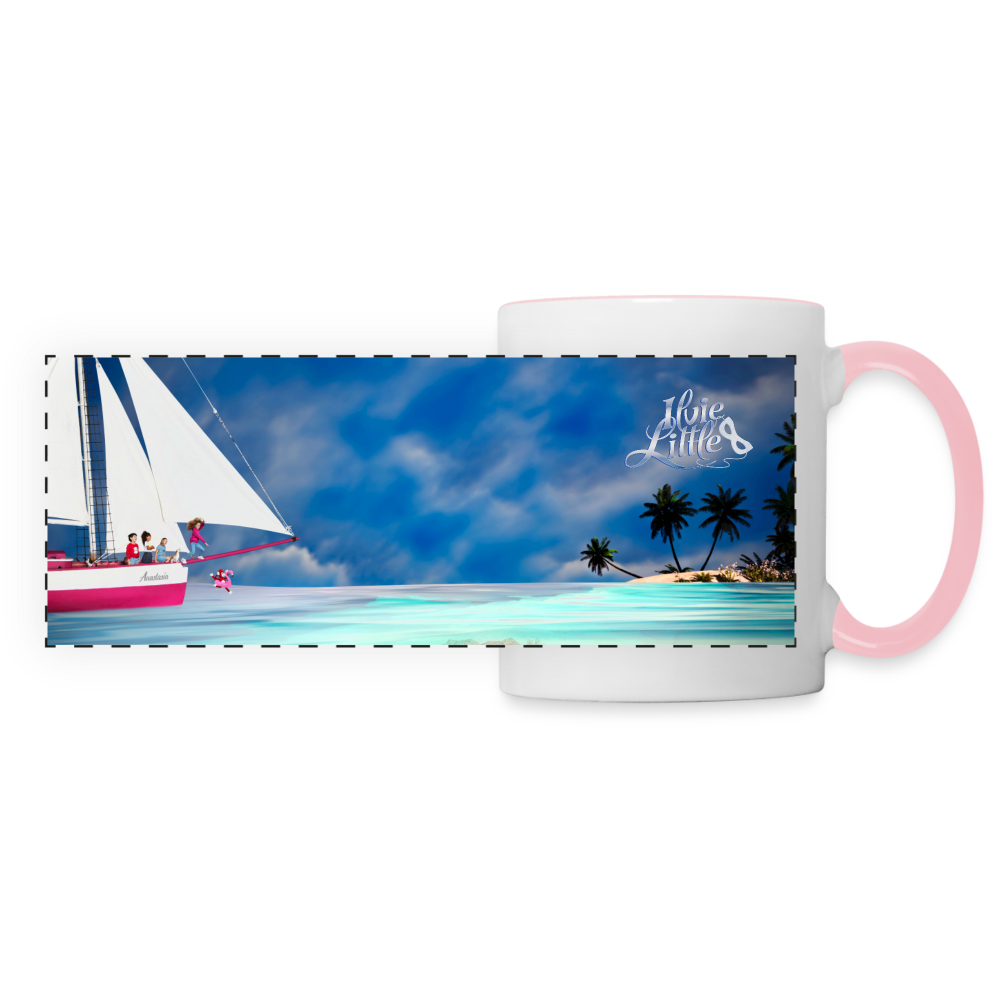 ADVENTURE AT HOME CUP II The Jump - white/pink