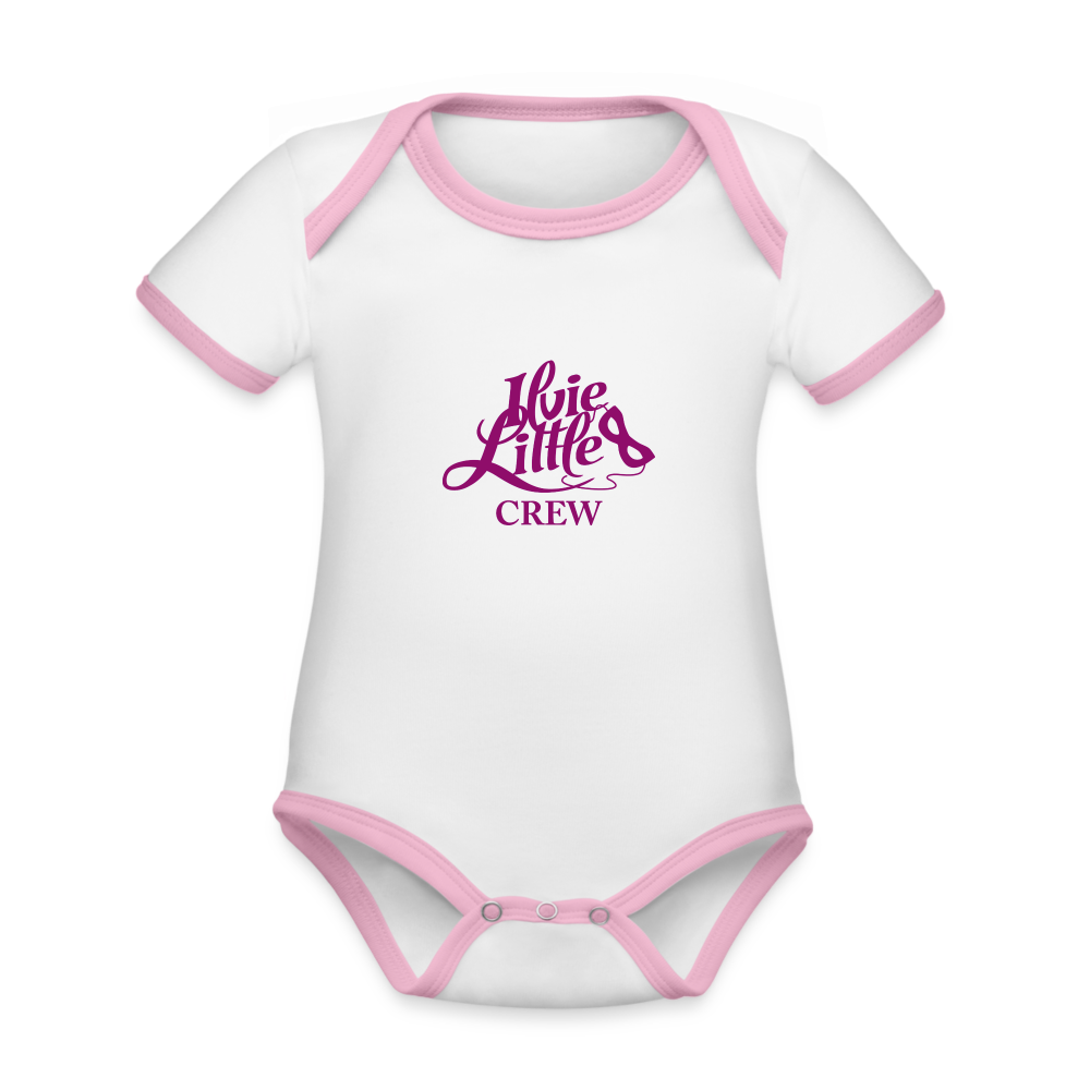 Ilvie Little Crew Baby - white/rose