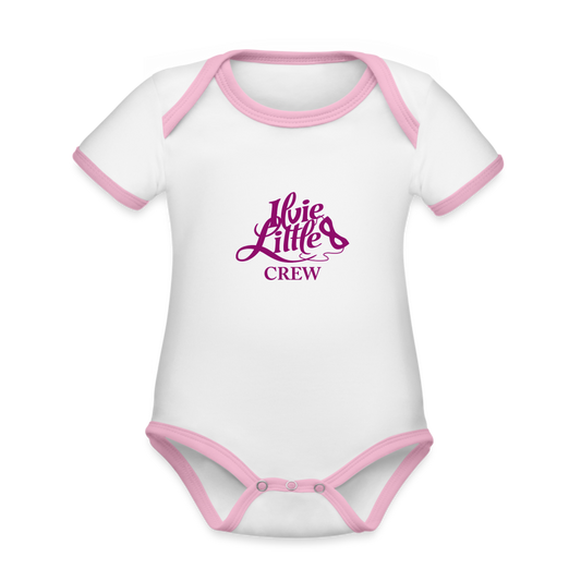 Ilvie Little Crew Baby - white/rose