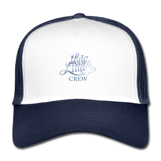 ILVIE LITTLE CREW Cap - white/navy - Trucker Cap |