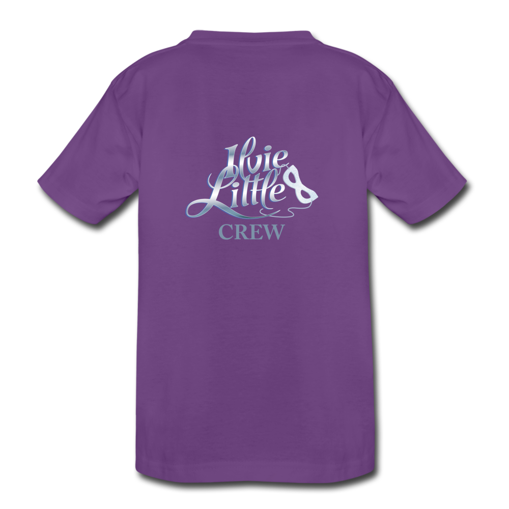 ILVIE LITTLE CREW T-Shirt (Teenager) - purple